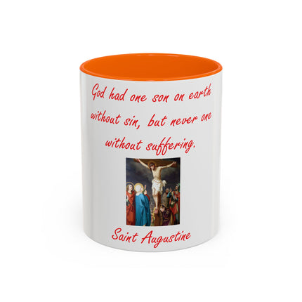 Saint Augustine Mug – 11oz Accent Cup for Faith & Reflection