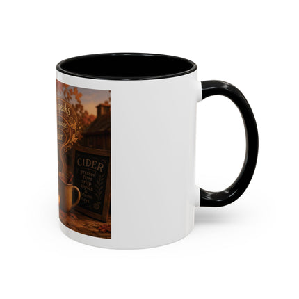 Autumn Speaks Coffee Mug — Fall Cider Rustic Accent Mug