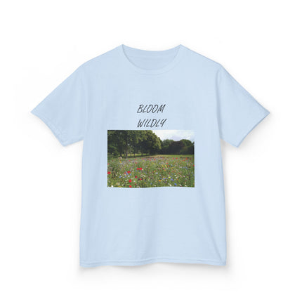 Kids Bloom Wildly Tee – Nature-Inspired Graphic Shirt for Spring Fun