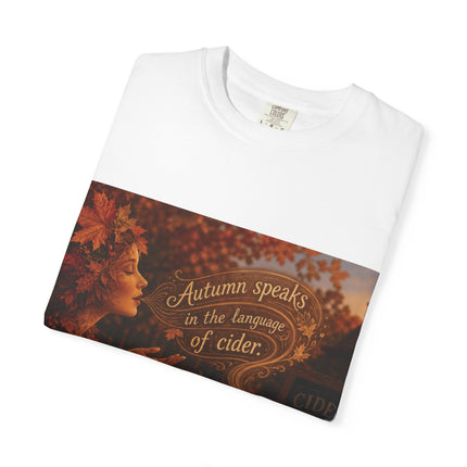 Autumn Speaks Cider T-Shirt