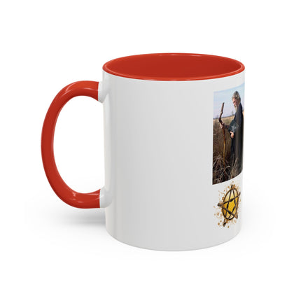 Witchcraft Quote Accent Coffee Mug — 'Male or Female, Young or Old' Pagan Witch Tribute