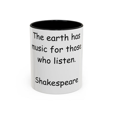 Shakespeare Quote Mug – 11oz Accent Cup for Book Lovers