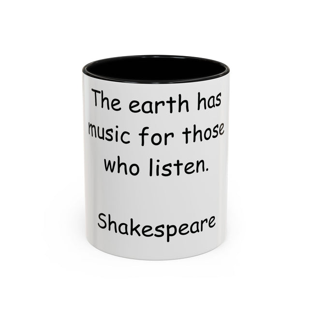 Shakespeare Quote Mug – 11oz Accent Cup for Book Lovers