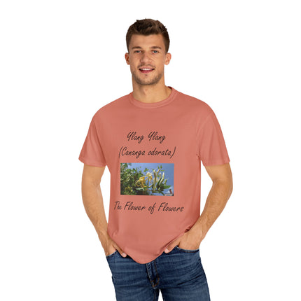 Ylang Ylang Floral T-Shirt – “Flower of Flowers” Graphic Tee