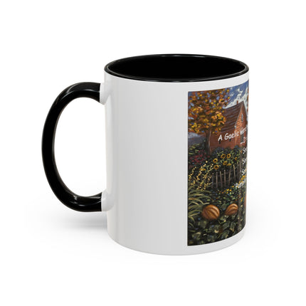 Samhain Pumpkin Spice Accent Coffee Mug — Autumn Harvest 11/15oz