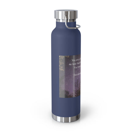 22oz Copper Bottle – Inspirational Quote – Eco-Friendly Gift