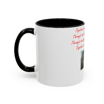 Accent Coffee Mug – “Together Forever” – Romantic Gift – 11oz