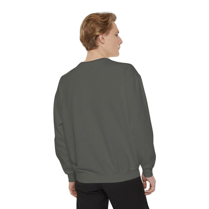 Zen Proverb Sweatshirt — "Before enlightenment...chop wood, carry water" Cozy Mindfulness Crewneck
