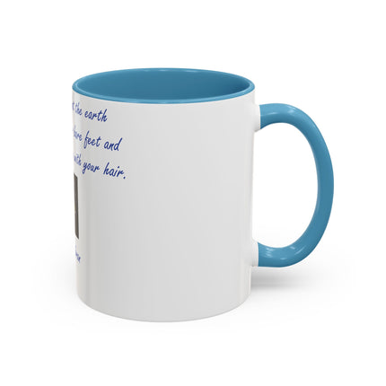 Nature Quote Accent Mug – 11oz Ceramic with Gibran Verse