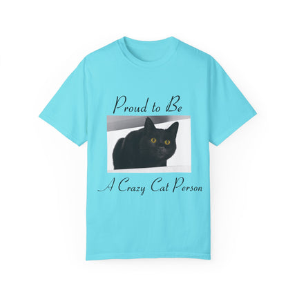 Proud to Be a Crazy Cat Person T-Shirt – Unisex Tee for Cat Lovers