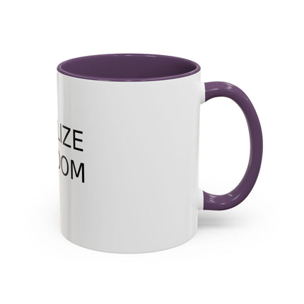 Legalize Freedom Accent Coffee Mug – Colored Handle 11/15oz