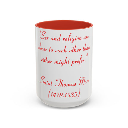 Inspirational Coffee Mug – Saint Thomas More Quote – 15oz