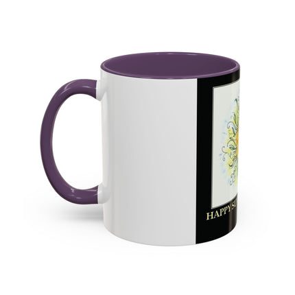 Summer Solstice Mug – 11oz Accent Ceramic Cup with Sunshine Art