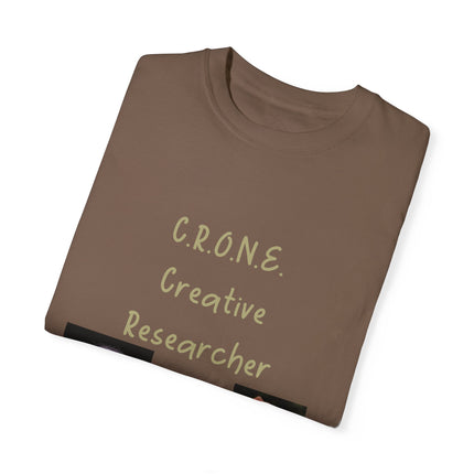 C.R.O.N.E. Tee – Wisdom & Wit Design | Garment-Dyed Comfort