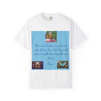 Inspirational Butterfly T-Shirt – Your Acts of Kindness