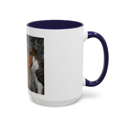 Real Men Love Cats Accent Mug – 15oz Ceramic Gift