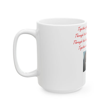 Together Forever Mug – Inspirational Couples Gift – 15oz Ceramic