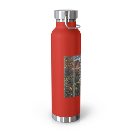 Samhain-Themed Copper Vacuum Insulated Bottle - Fall & Halloween Essentials