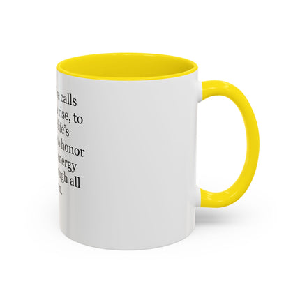 Beltane Celebration Coffee Mug — Spiritual Pagan Holiday Quote