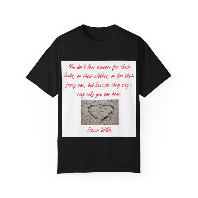 Inspirational Quote Unisex T-Shirt - Oscar Wilde Design