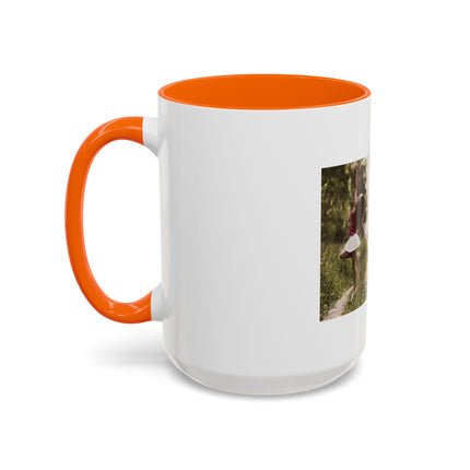 Freedom Quote Accent Coffee Mug — "When you truly don't care" Inspirational Photo Mug (11/15oz)