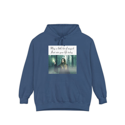 Hoodie - 'Bring a Little Bit of Magic' Forest Witch Graphic Pullover