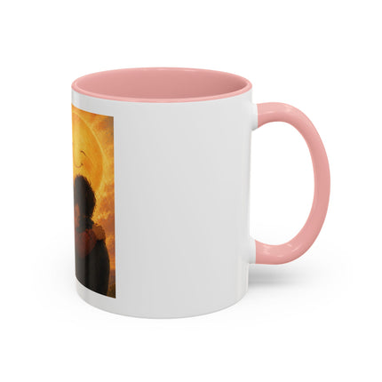 Sunshine Hug Coffee Mug — "Sometimes all you need is a hug..." Inspirational Ceramic Mug (11/15oz)