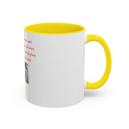 Accent Coffee Mug — 'Together Forever' Romantic Photo Mug (11/15oz)