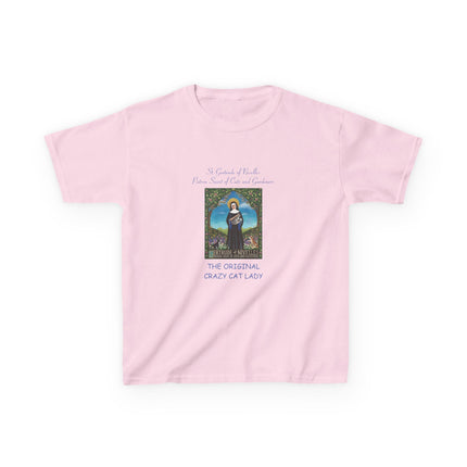 Funny Cat Tee for Kids – Crazy Cat Lady Design, Cotton