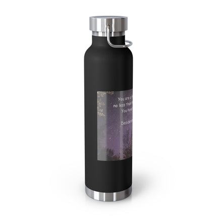 22oz Copper Bottle – Inspirational Quote – Eco-Friendly Gift