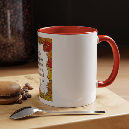 Autumn Equinox Coffee Mug – "May the blessings of the autumn equinox bring balance and harmony to your life"