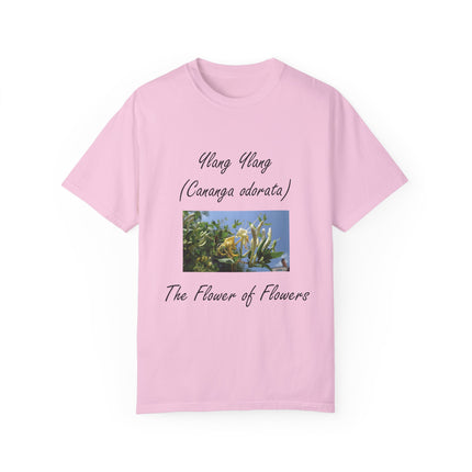 Ylang Ylang Floral T-Shirt – “Flower of Flowers” Graphic Tee
