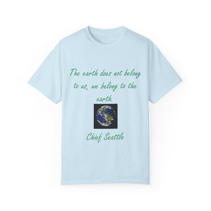Eco-Friendly T-Shirt – “We Belong to the Earth” Design
