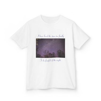 Kids Starry Night Tee - "I Have Loved the Stars Too Fondly"