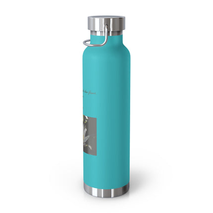 Zen Serenity Copper Bottle – 22oz Lotus Design for Mindful Living