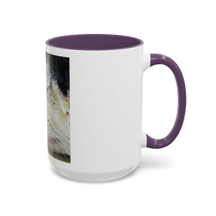 Cat & Butterfly Coffee Mug with 'Life is Short' Inspirational Quote (Accent, 11/15oz)