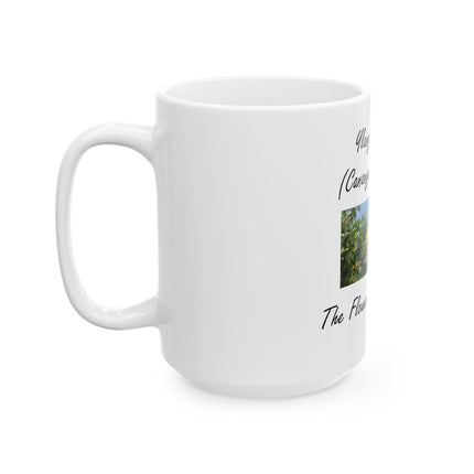 Ylang Ylang (Cananga odorata) Photo Ceramic Mug — "The Flower of Flowers" 11oz/15oz
