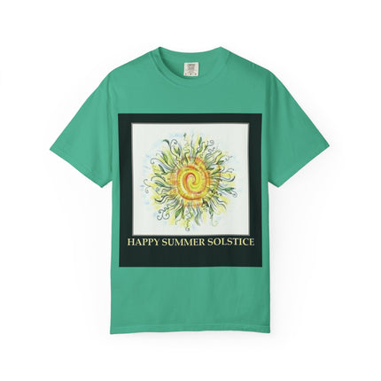 Happy Summer Solstice Unisex Garment-Dyed T-Shirt