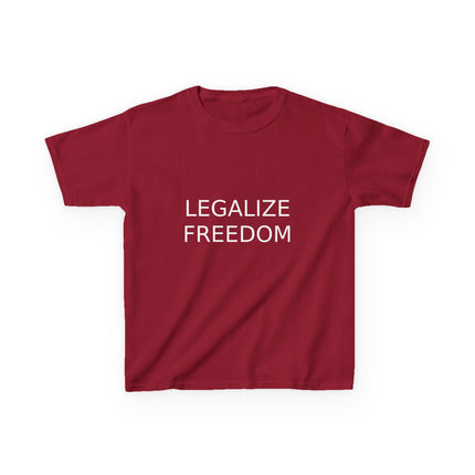 Legalize Freedom Kids Tee – Heavy Cotton Statement Shirt