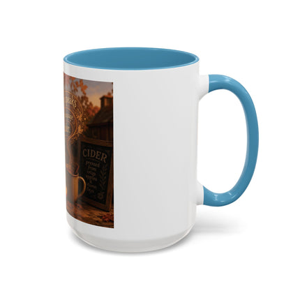 Autumn Speaks Coffee Mug — Fall Cider Rustic Accent Mug
