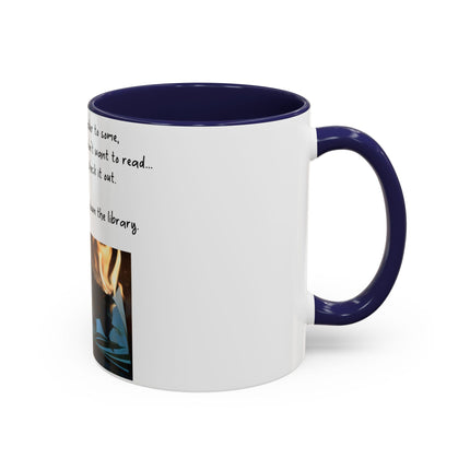 Bookish Statement Mug – 11oz Accent | Anti-Censorship Design