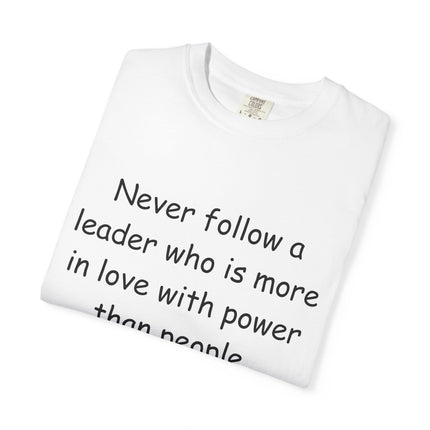 Inspirational Unisex T-shirt with Native American Proverb