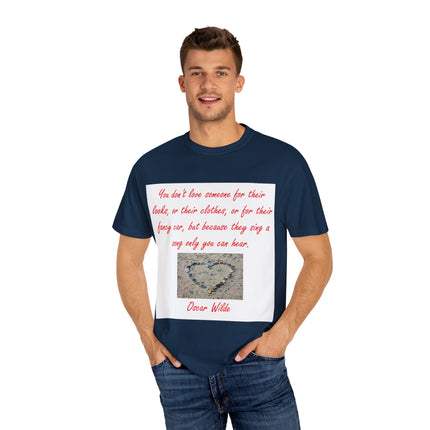 Inspirational Quote Unisex T-Shirt - Oscar Wilde Design
