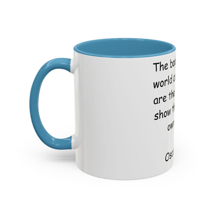 Oscar Wilde Accent Mug – “Books & Shame” – 11oz Ceramic Inspiration
