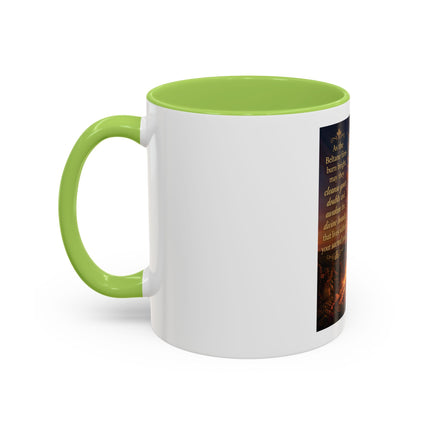 Mug — Pagan Bonfire Coffee Mug with Inspirational Beltane Quote