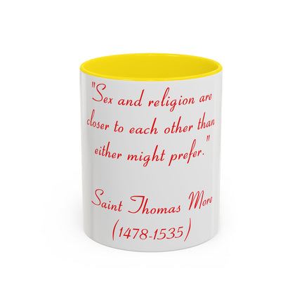 Inspirational Coffee Mug – Saint Thomas More Quote – 11oz