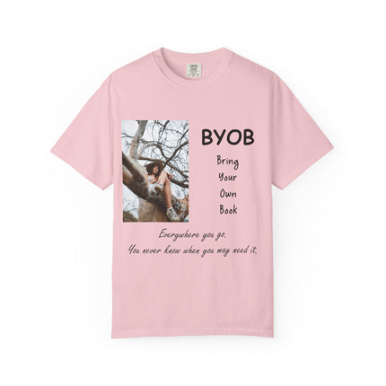 BYOB Inspire Unisex T-Shirt - Bring Your Own Book Design