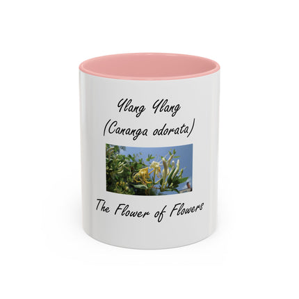 Ylang Ylang Botanical Coffee Mug — "The Flower of Flowers" (11/15oz)