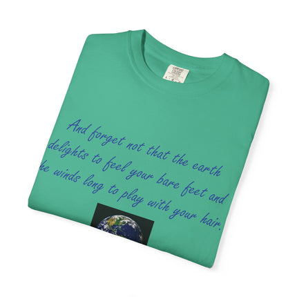 Inspirational Earth Quote Unisex T-Shirt