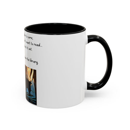 Bookish Statement Mug – 11oz Accent | Anti-Censorship Design